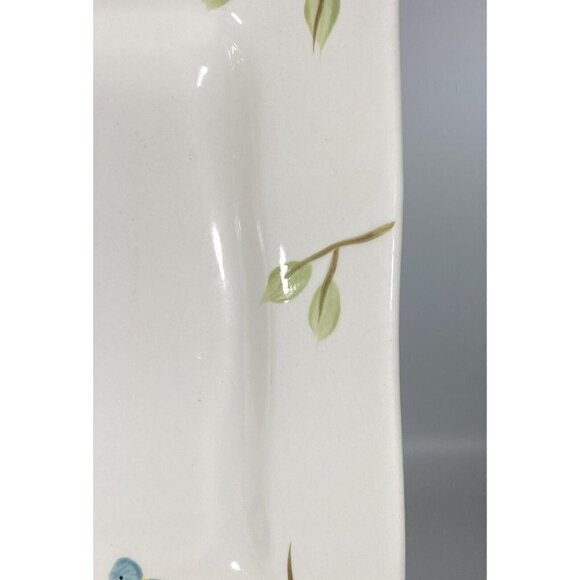 Pier One  ‘Robin’ Square Platter Replacement  Plate Soft Scallop Edge-11” - Picture 4 of 7